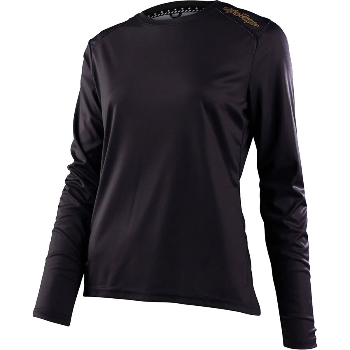 Troy Lee Designs Lilium Long-Sleeve Jersey - Women's Black/Black, XS