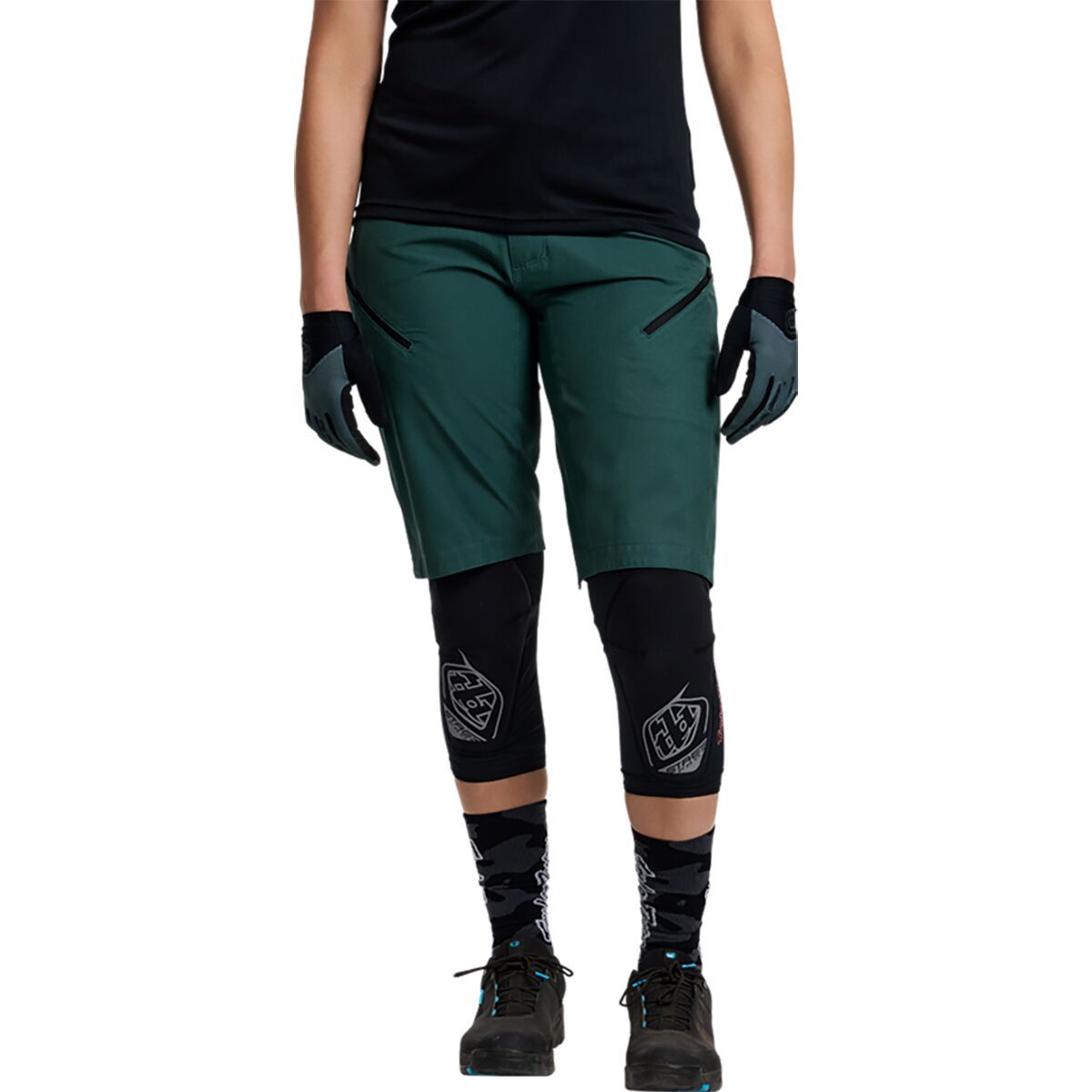 Image of Troy Lee Designs Lilium Short Shell - Women's Jade, S