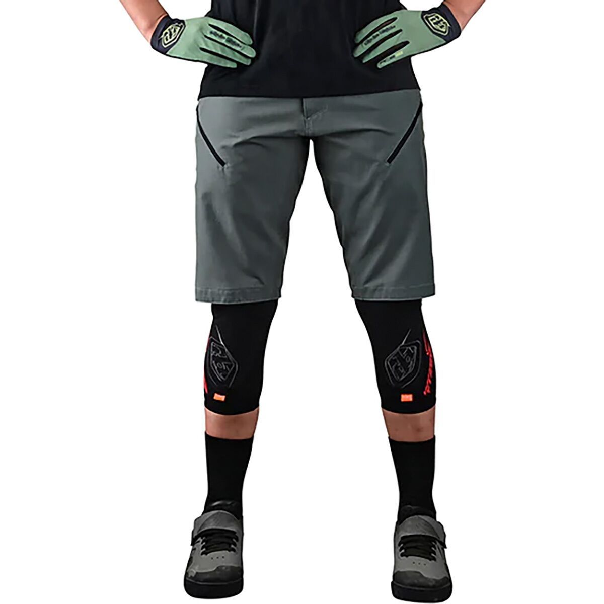 Troy Lee Designs Lilium Short Shell - Women's Steel Green/Black, XL