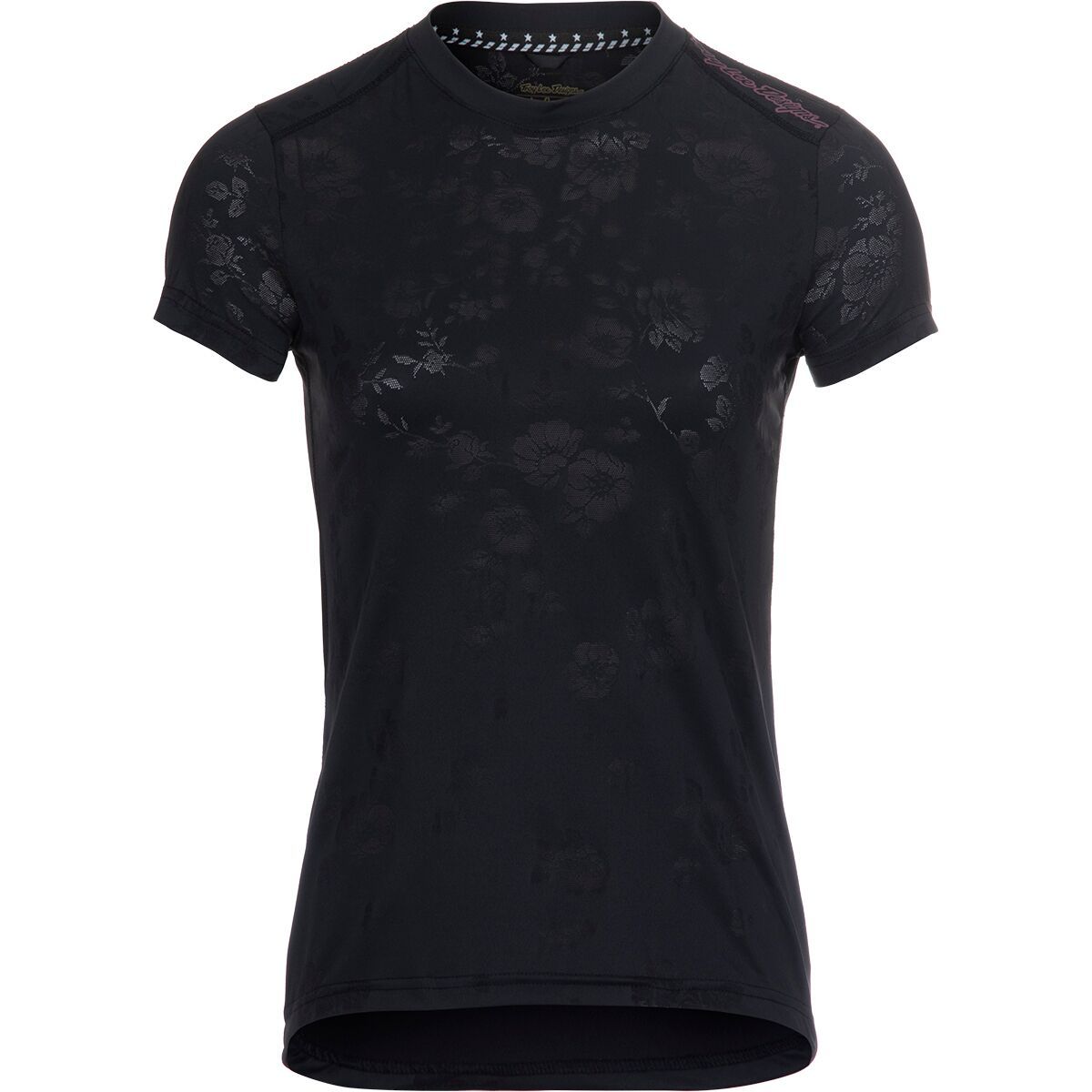 Troy Lee Designs Lilium Short-Sleeve Jersey - Women's Floral Black, M