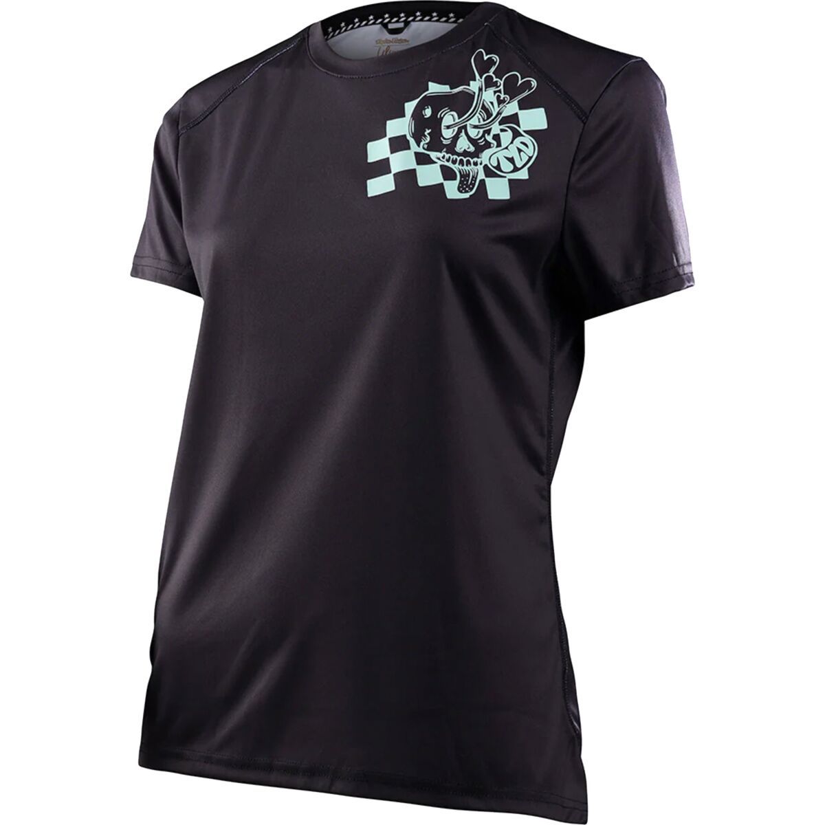 Troy Lee Designs Lilium Short-Sleeve Jersey - Women's Micayla Gatto Black, XS