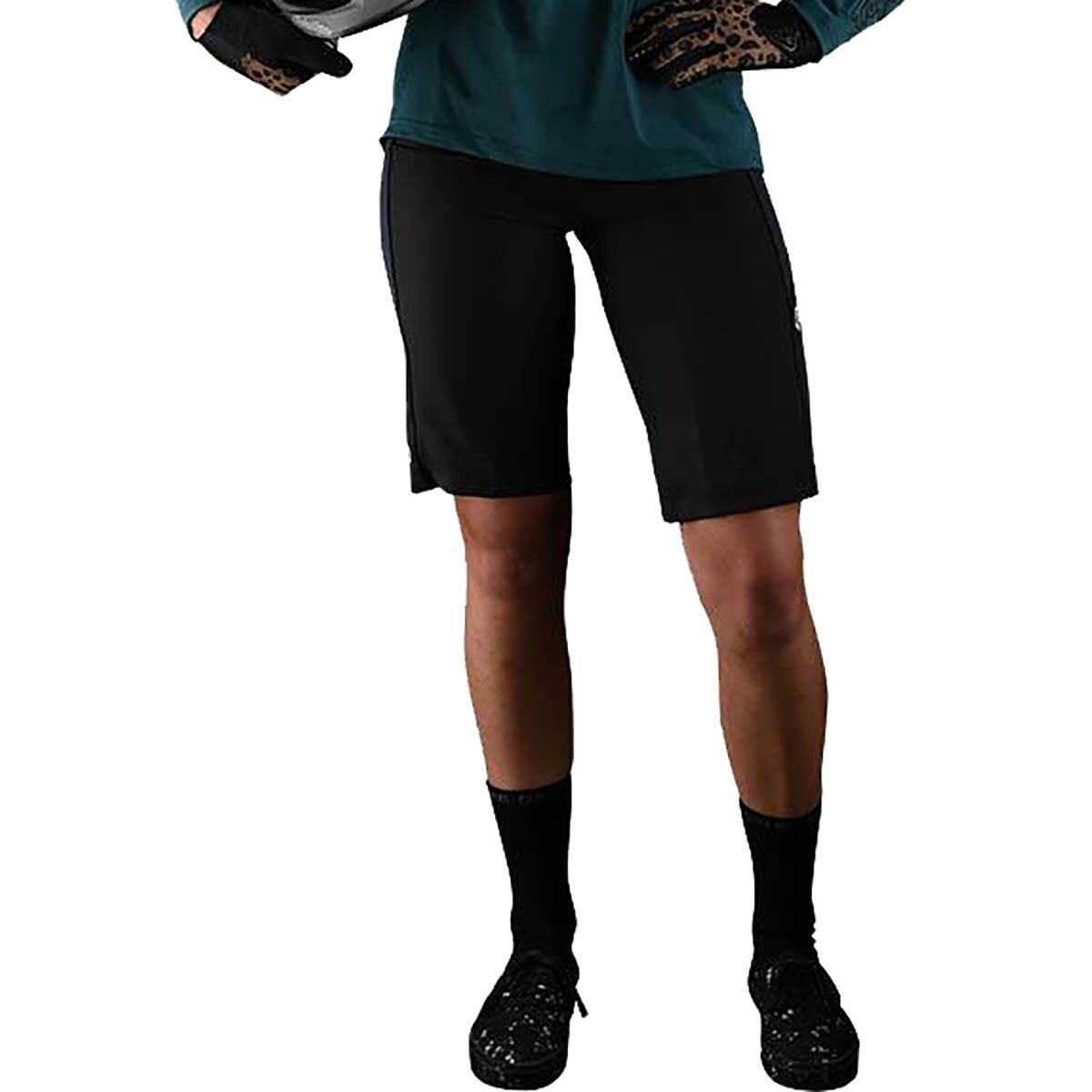 Image of Troy Lee Designs Luxe Short Shell - Women's Black/Black, L