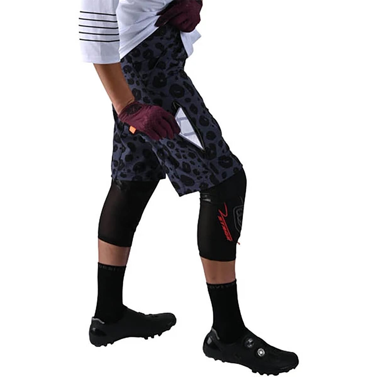 Troy Lee Designs Mischief Short - Women's Cheetah Black, L