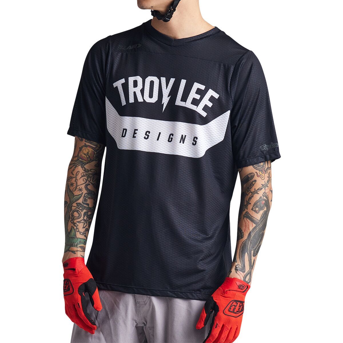 Image of Troy Lee Designs Skyline Air Jersey - Men's Aircore Black, M