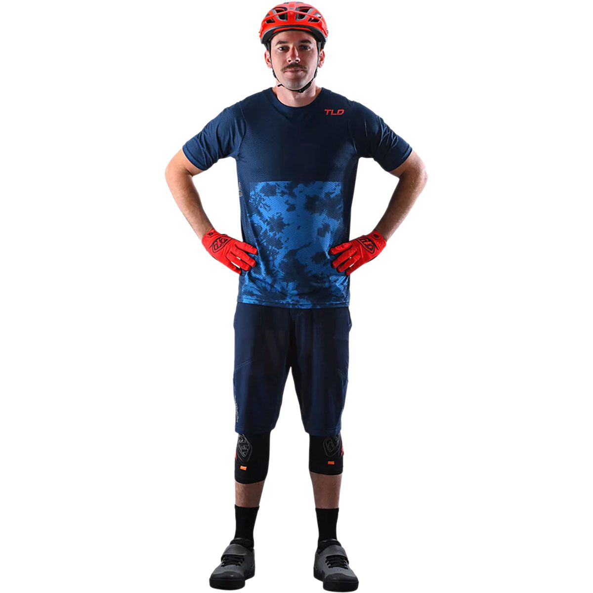 Troy Lee Designs Troy Lee Designs Skyline Air Jersey - Men's Breaks Dark Slate Blue, S