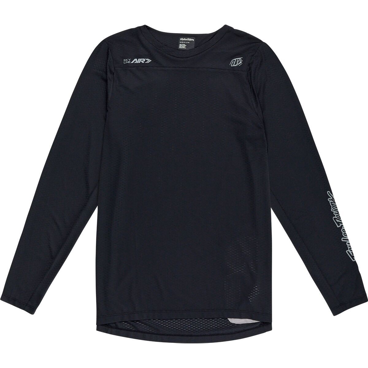 Image of Troy Lee Designs Skyline Air Long-Sleeve Jersey - Men's Mono Black, S