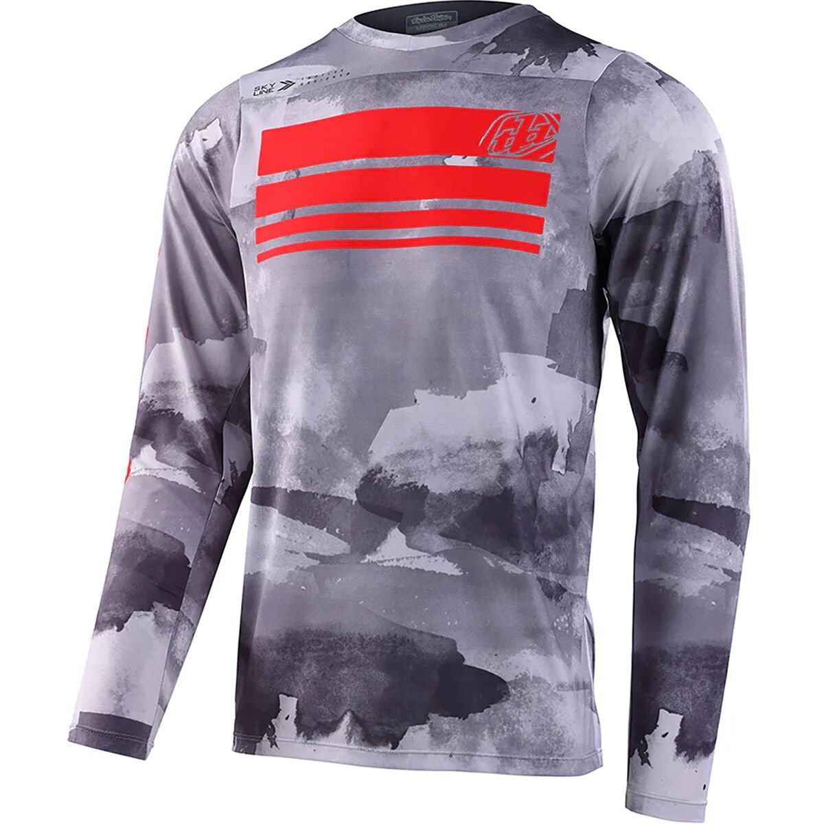 Troy Lee Designs Skyline Long-Sleeve Jersey - Men's Cement, L