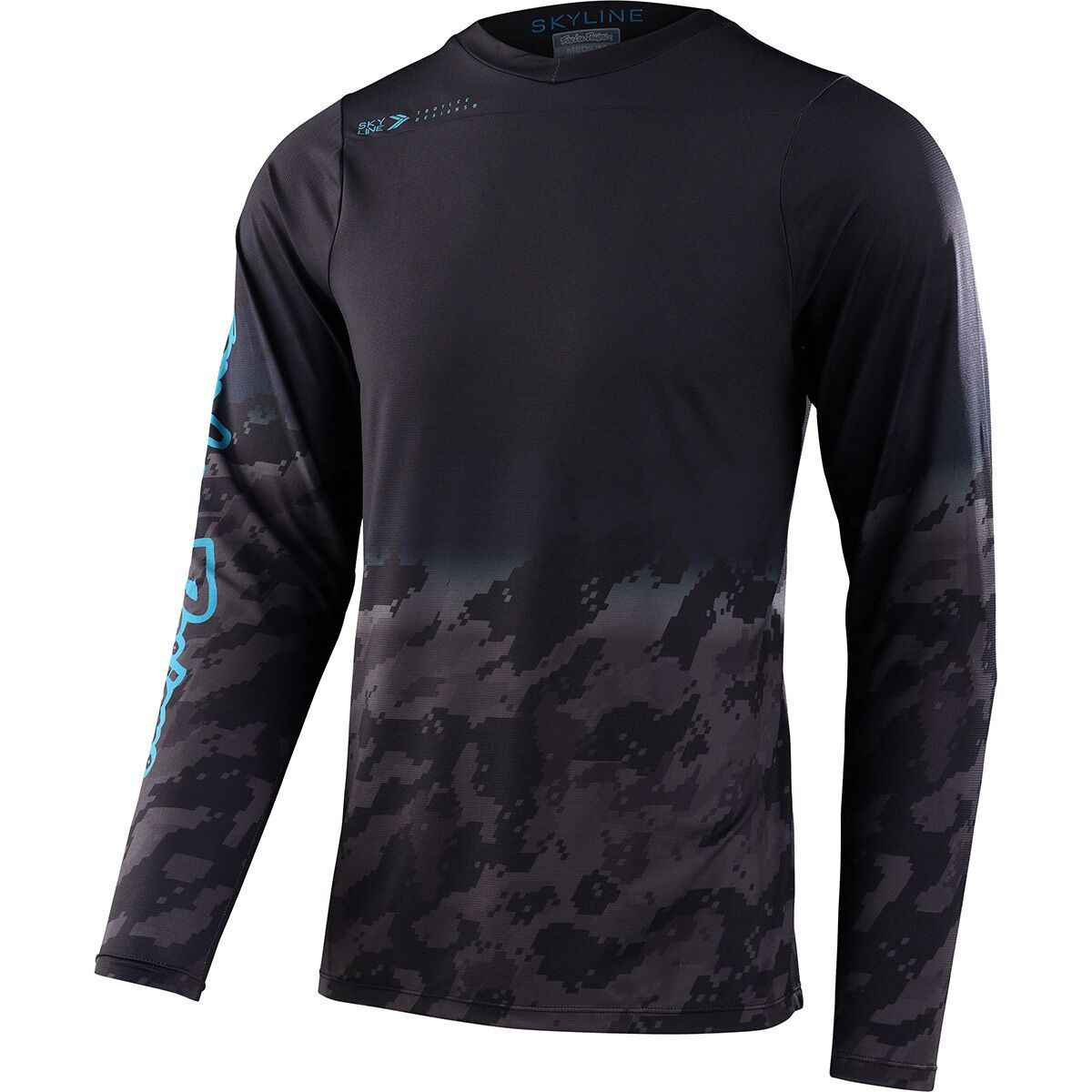 Troy Lee Designs Skyline Long-Sleeve Jersey - Men's Digi Black, XXL