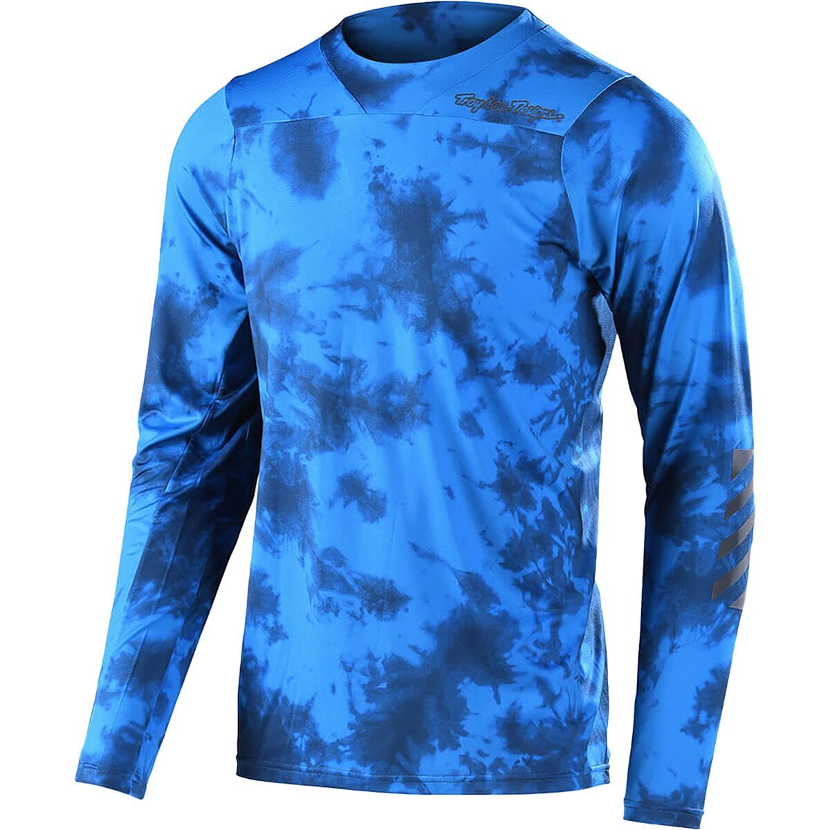Troy Lee Designs Skyline Long-Sleeve Jersey - Men's Tie Dye Slate Blue, XL