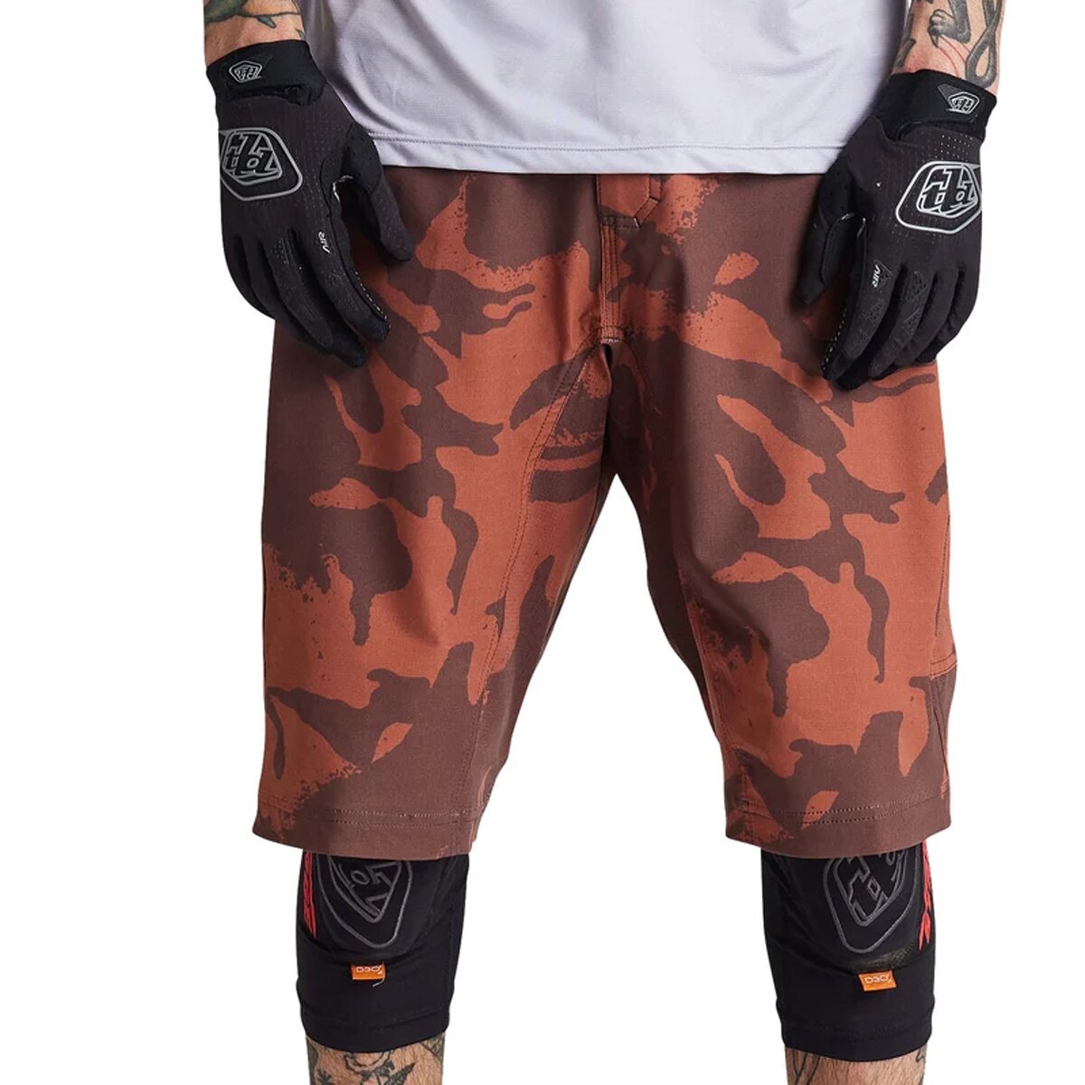 Image of Troy Lee Designs Skyline Short + Liner - Men's Shadow Camo Brick, 38