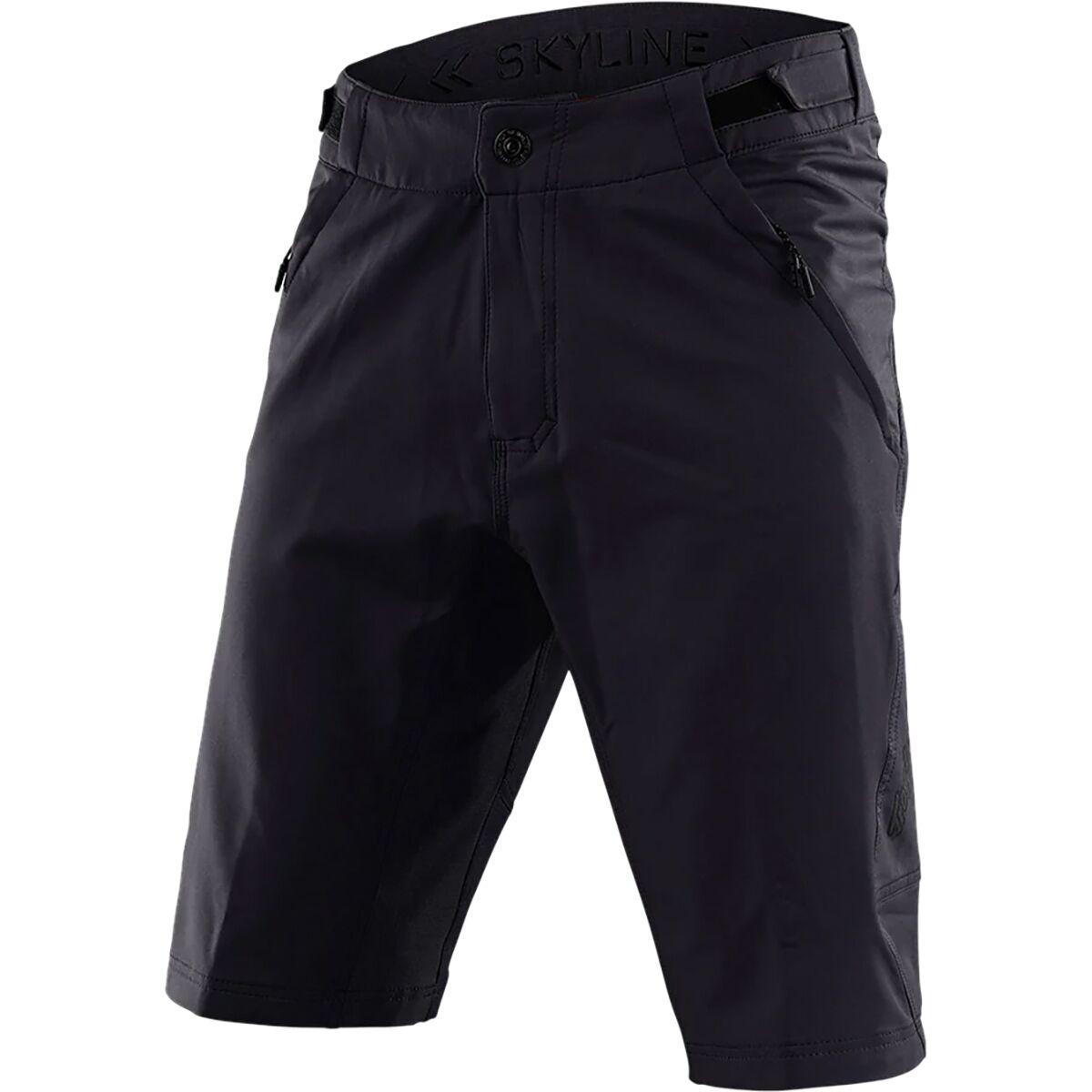 Image of Troy Lee Designs Skyline Short + Liner - Men's Solid Black, 32