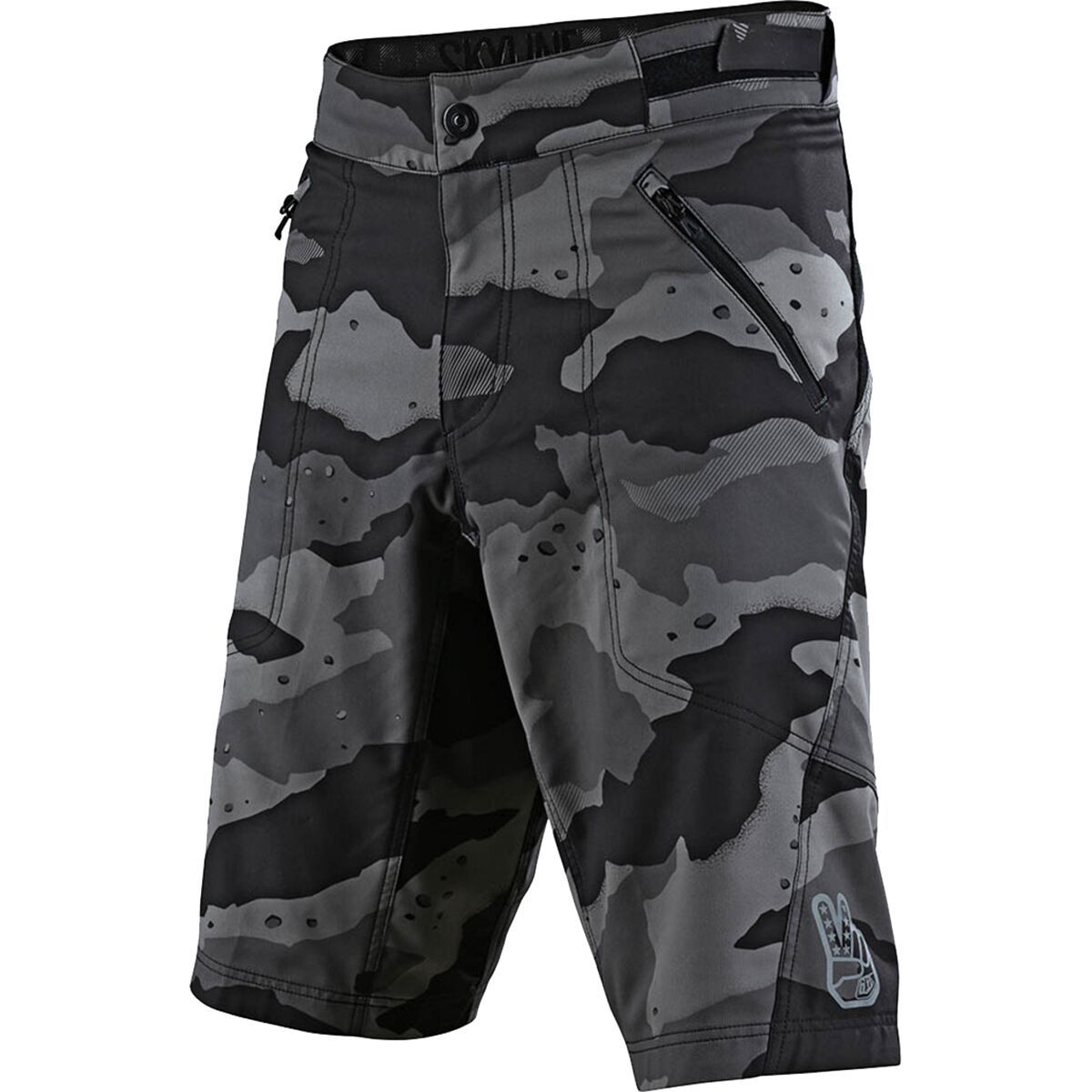 Troy Lee Designs Skyline Short Shell - Men's Camo Gray, 30