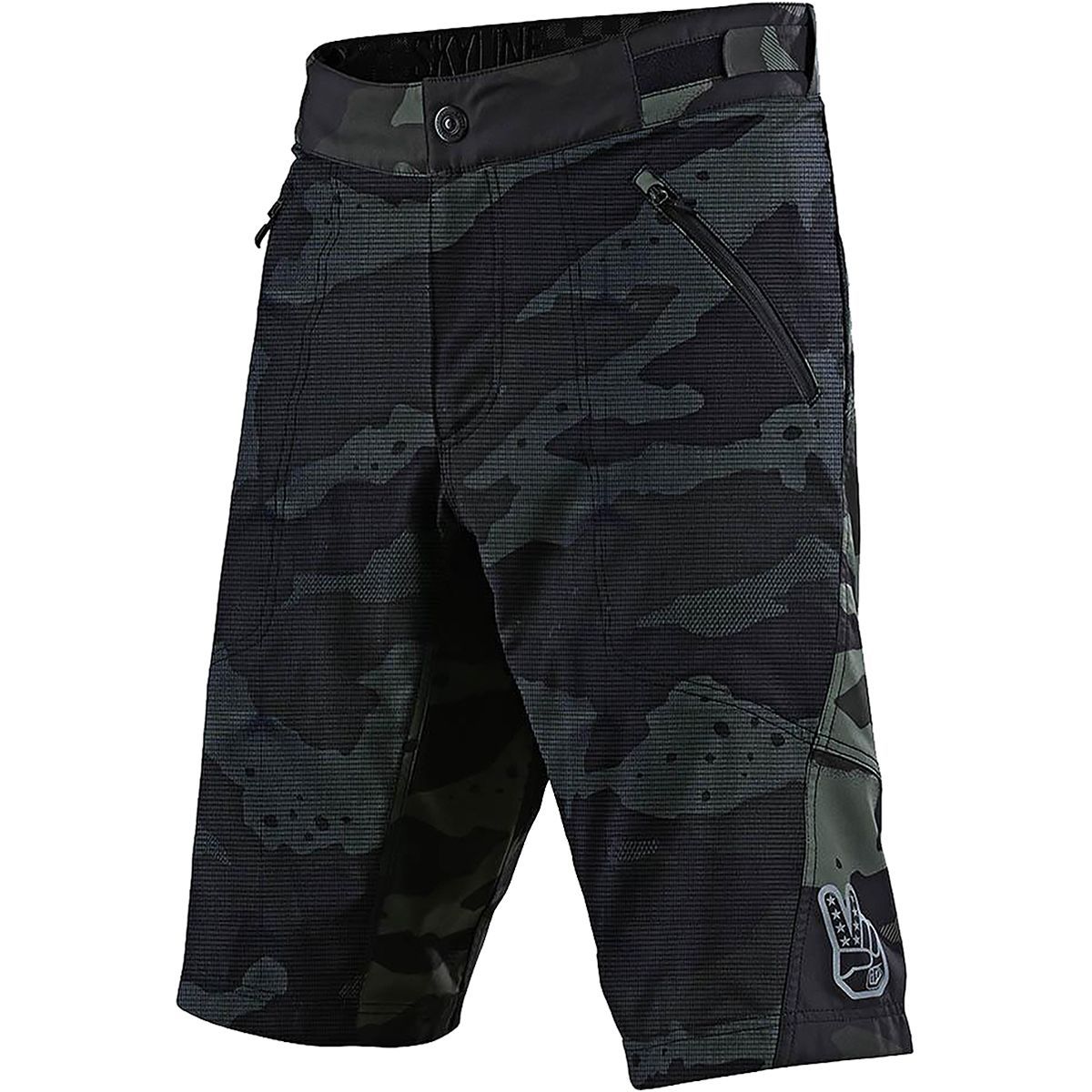 Troy Lee Designs Skyline Short Shell - Men's Camo Green, 32