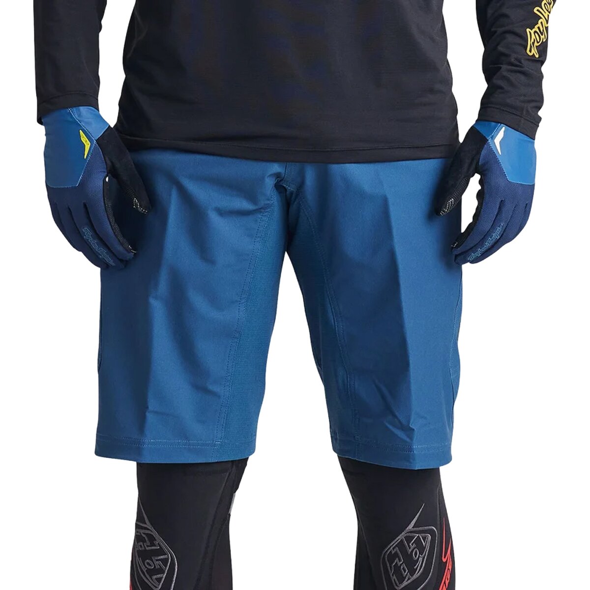Image of Troy Lee Designs Skyline Short Shell - Men's Mono Indigo, 34