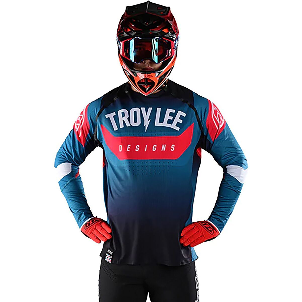 Troy Lee Designs Sprint Ultra Jersey - Men's Arc Blue/Black, S