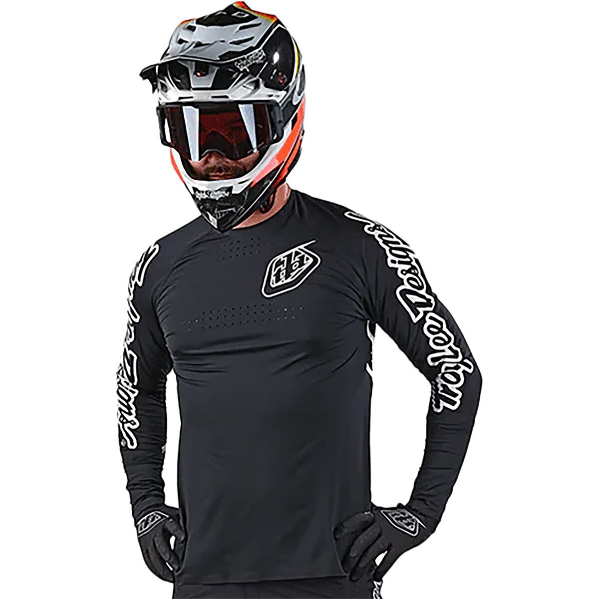 Troy Lee Designs Sprint Ultra Jersey - Men's Mono Black, S