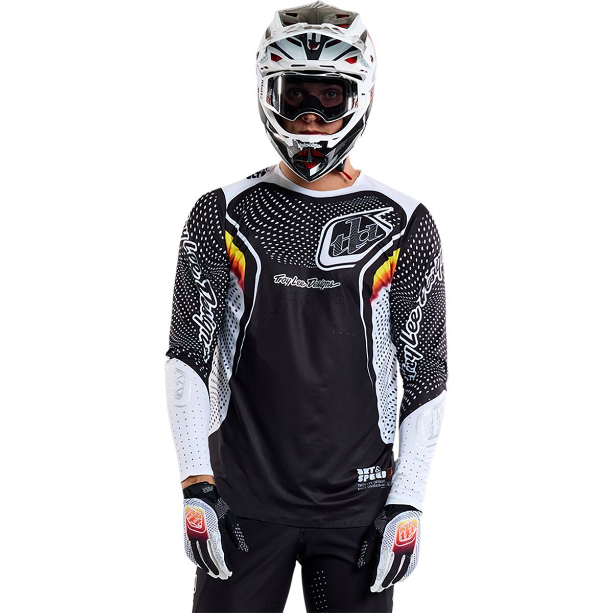 Image of Troy Lee Designs Sprint Ultra Jersey - Men's Optic Black, XL