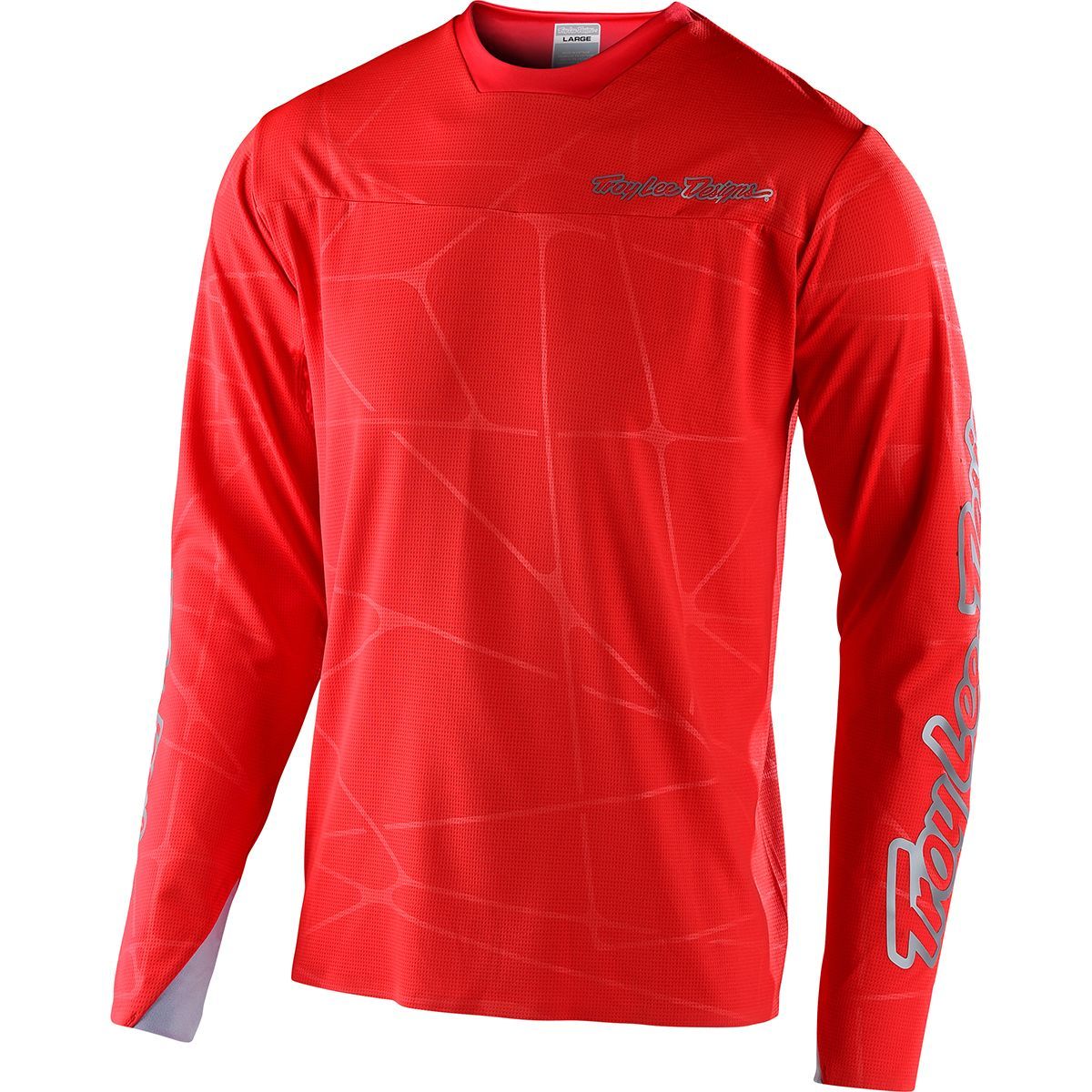 Troy Lee Designs Sprint Ultra Jersey - Men's Red/Silver, XXL
