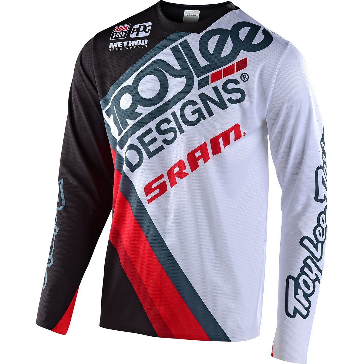 Troy Lee Designs Sprint Ultra Jersey - Men's Sram Black/White, L