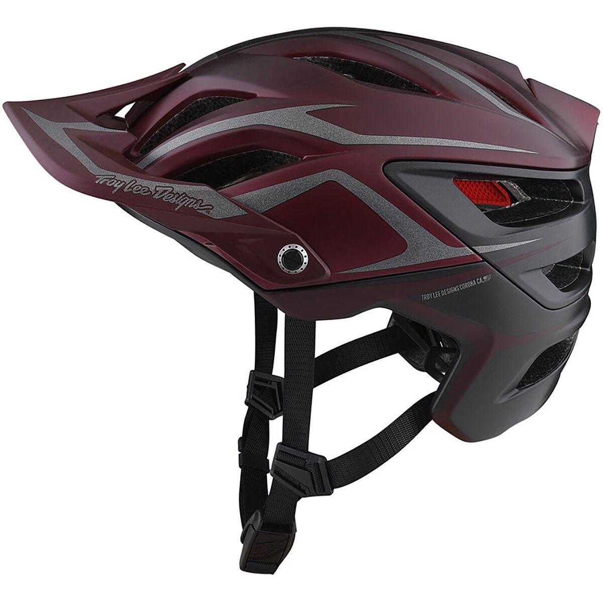 Troy Lee Designs A3 Mips Helmet Jade Burgundy, XL/XXL
