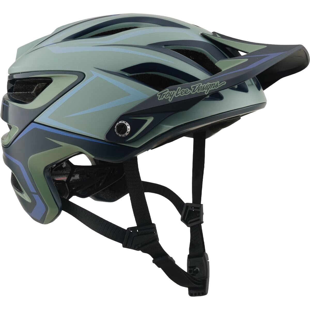 Troy Lee Designs A3 Helmet – Pin Sage, X-Large/2X-Large Troy Lee 
