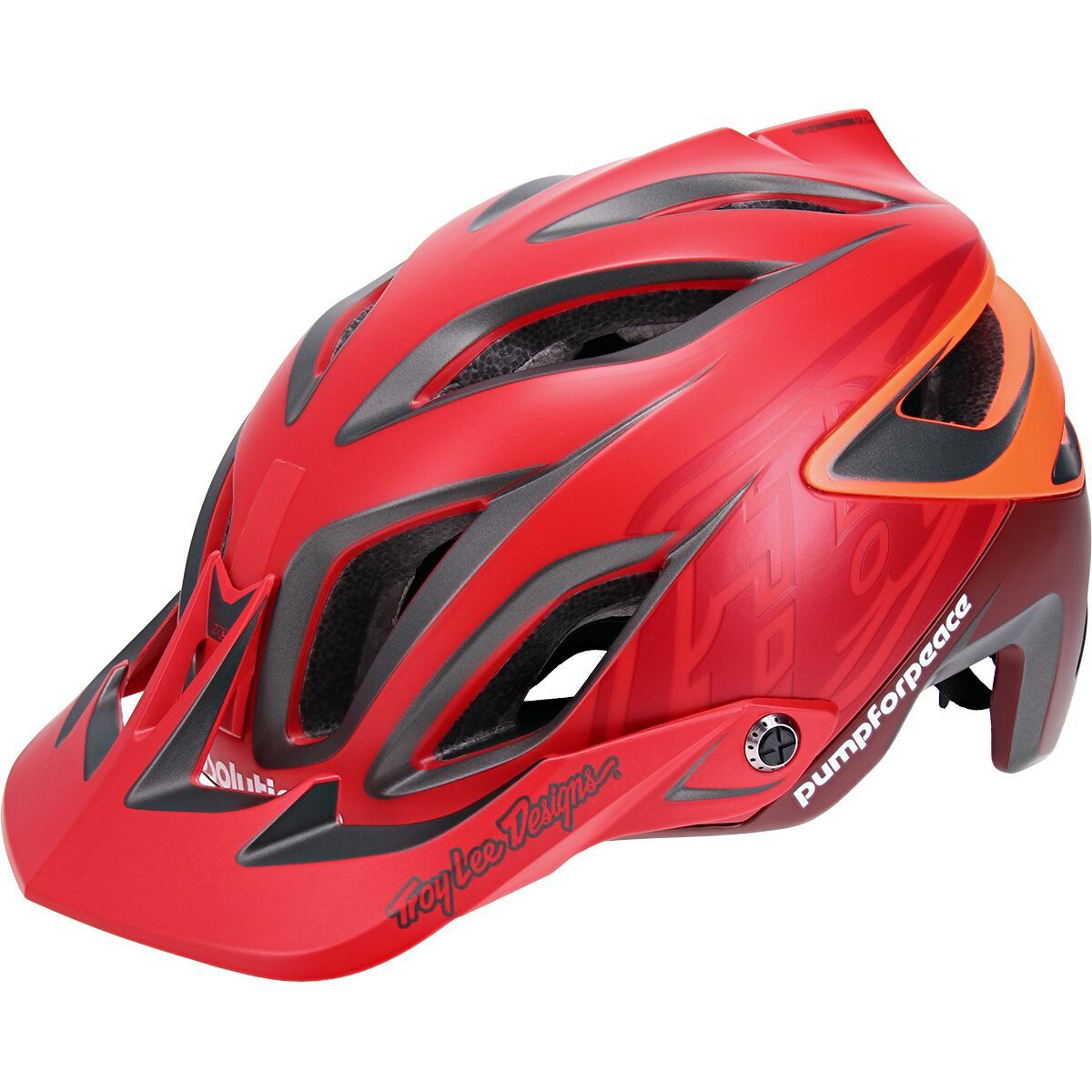 Troy Lee Designs A3 Mips Helmet Pump For Peace Red, M/L