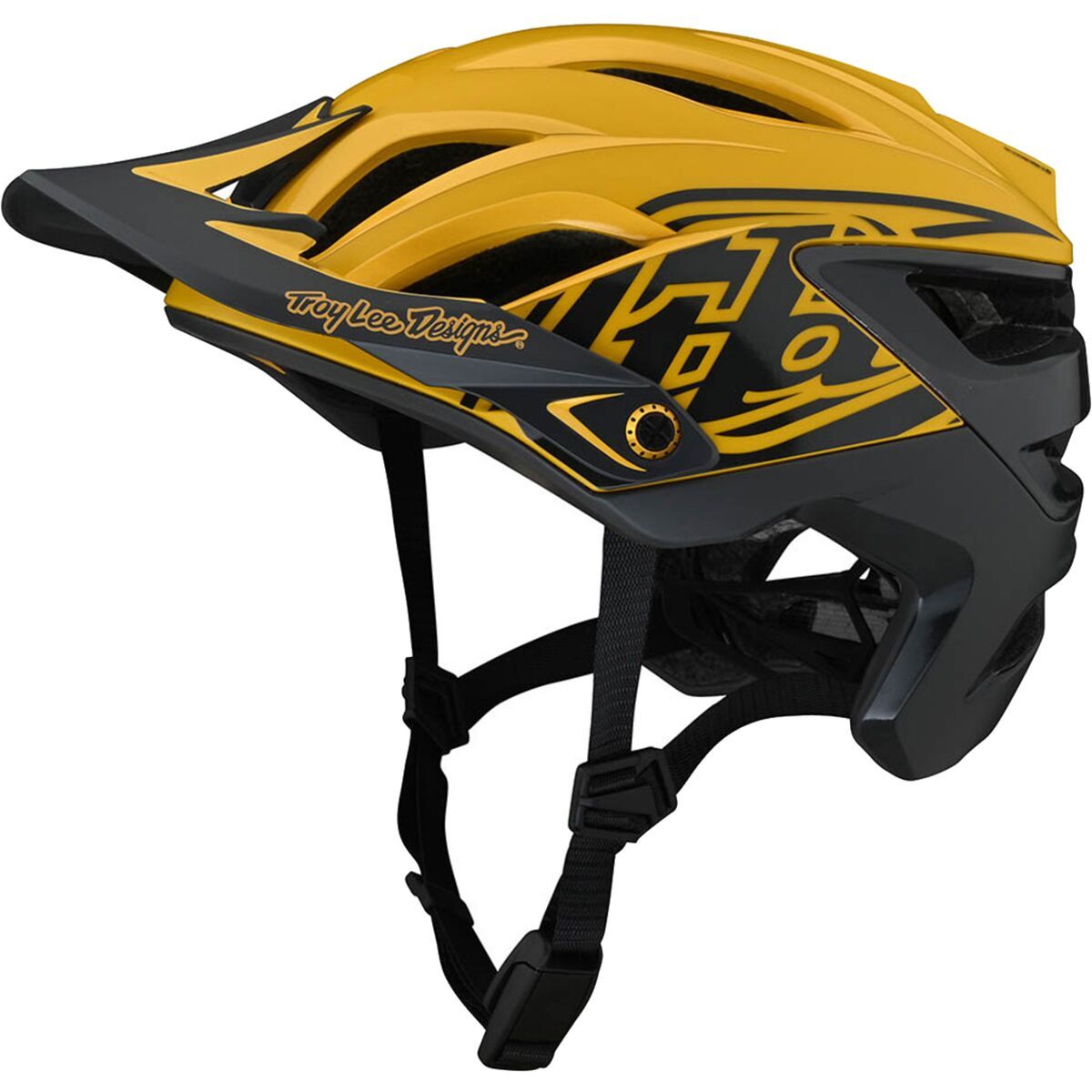 Troy Lee Designs A3 Mips Helmet Uno Yellow, M/L