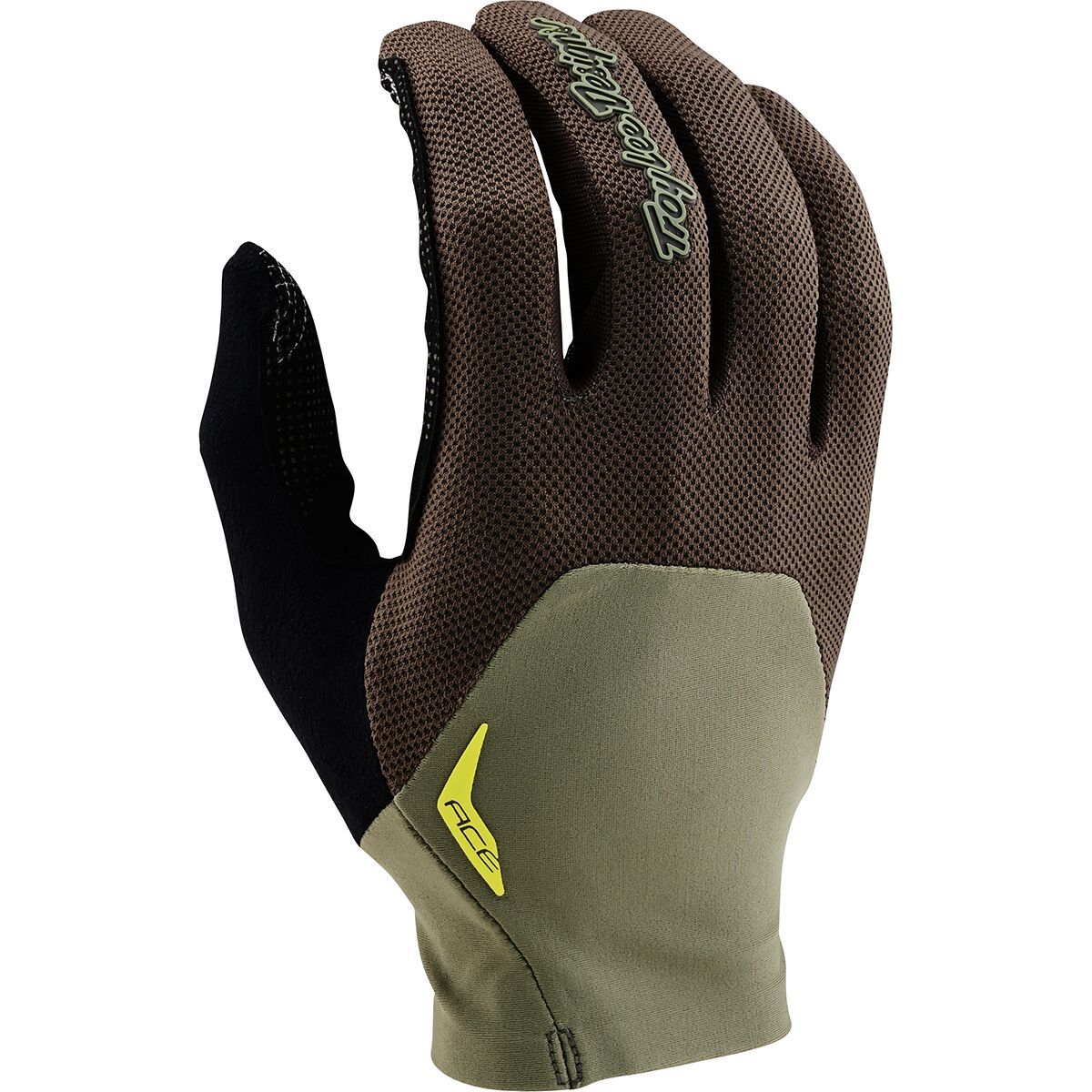 Image of Troy Lee Designs Ace Glove - Men's Mono Olive, S