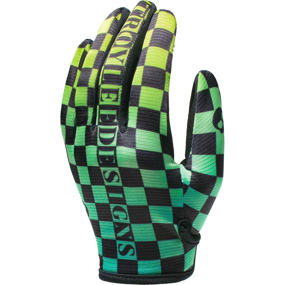 Troy Lee Designs Flowline Glove - Men's Checkers Green/Black, XL