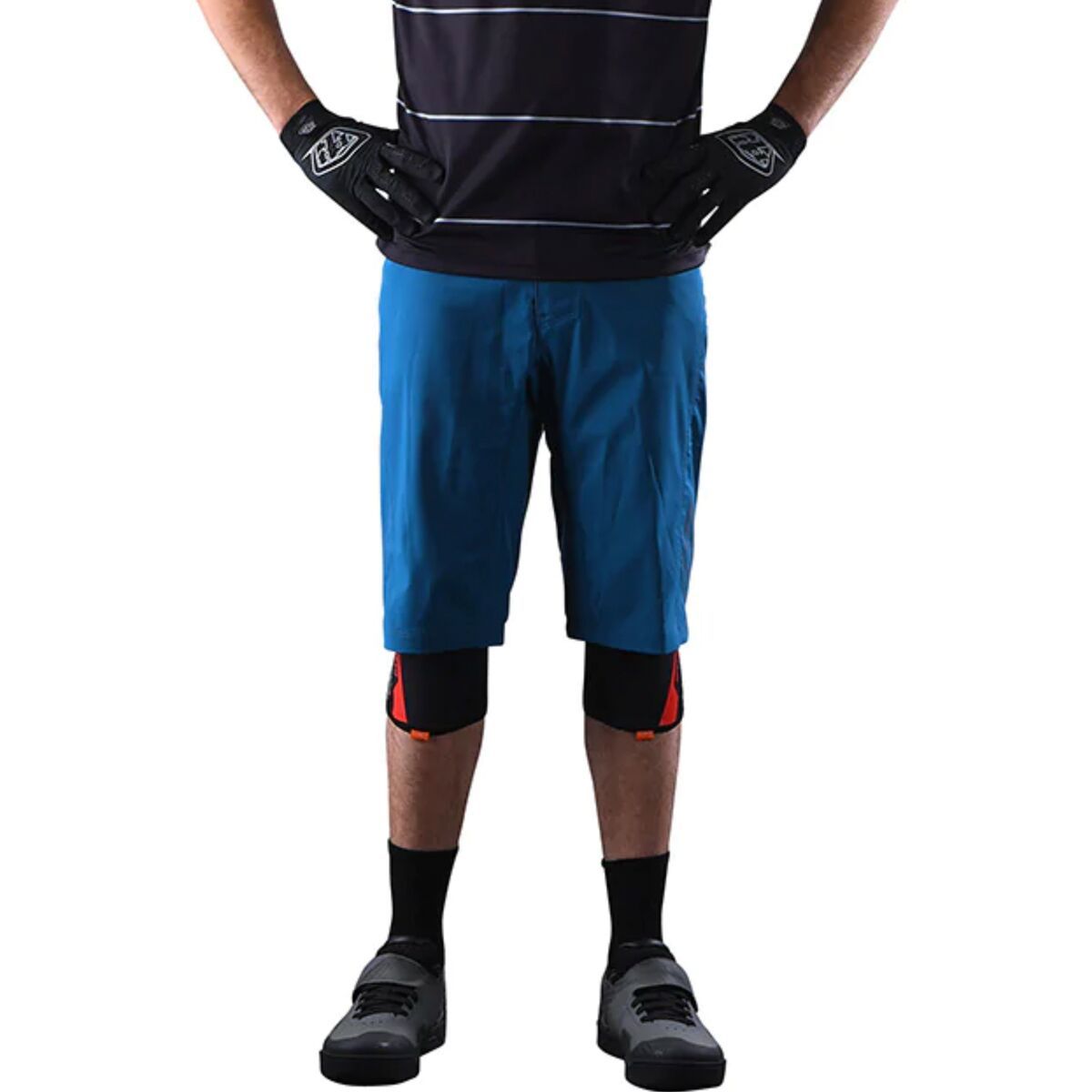 Troy Lee Designs Flowline Short Shell - Men's Slate Blue, 38