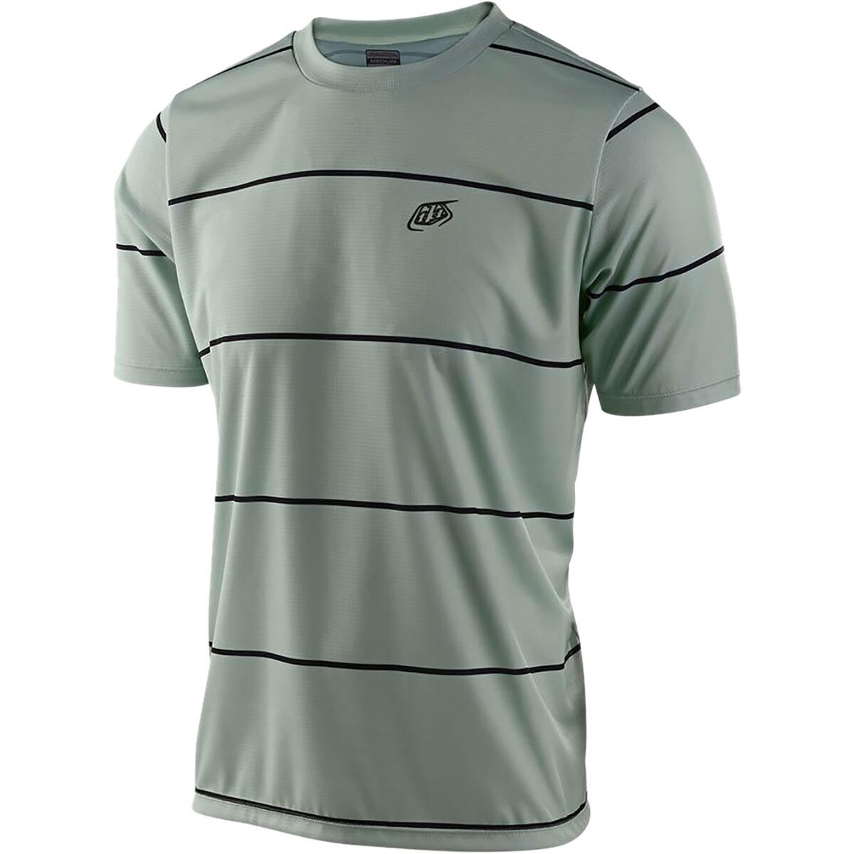 Troy Lee Designs Flowline Short-Sleeve Jersey - Boys' Smoke Green, L