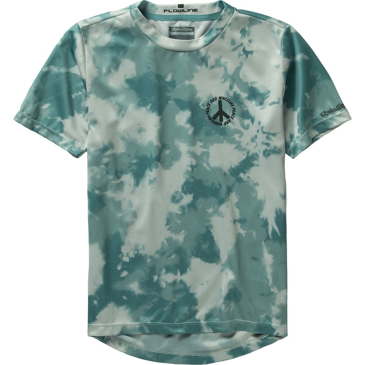 Troy Lee Designs Flowline Short-Sleeve Jersey - Boys' Plot Ivy, M