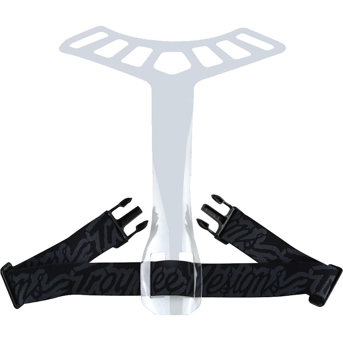 Troy Lee Designs Rockfight Back T-Strap Black, XS/S