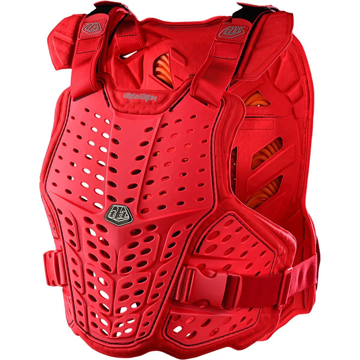 Image of Troy Lee Designs Rockfight CE Chest Protector Red, XS/S