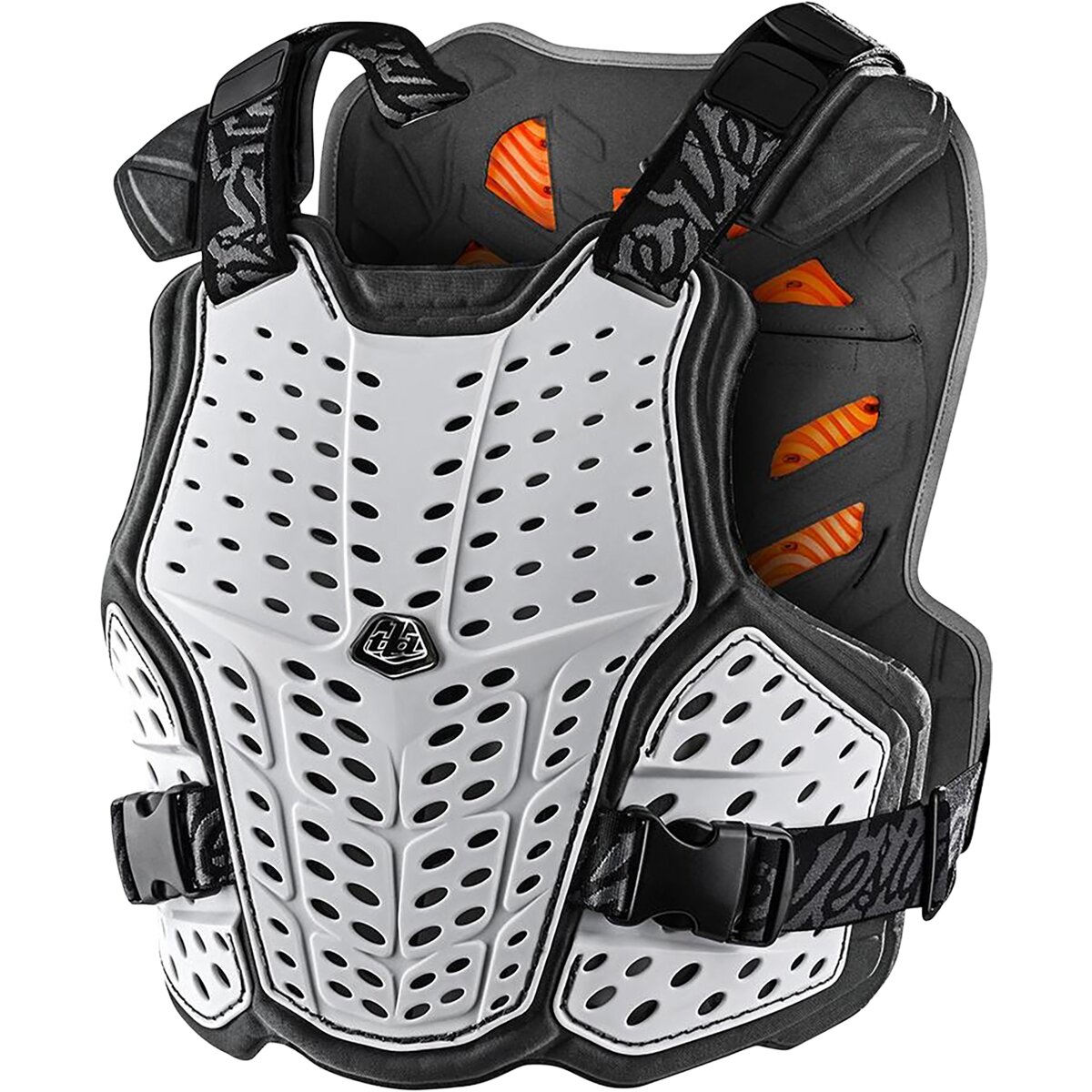 Image of Troy Lee Designs Rockfight CE Chest Protector White, M/L