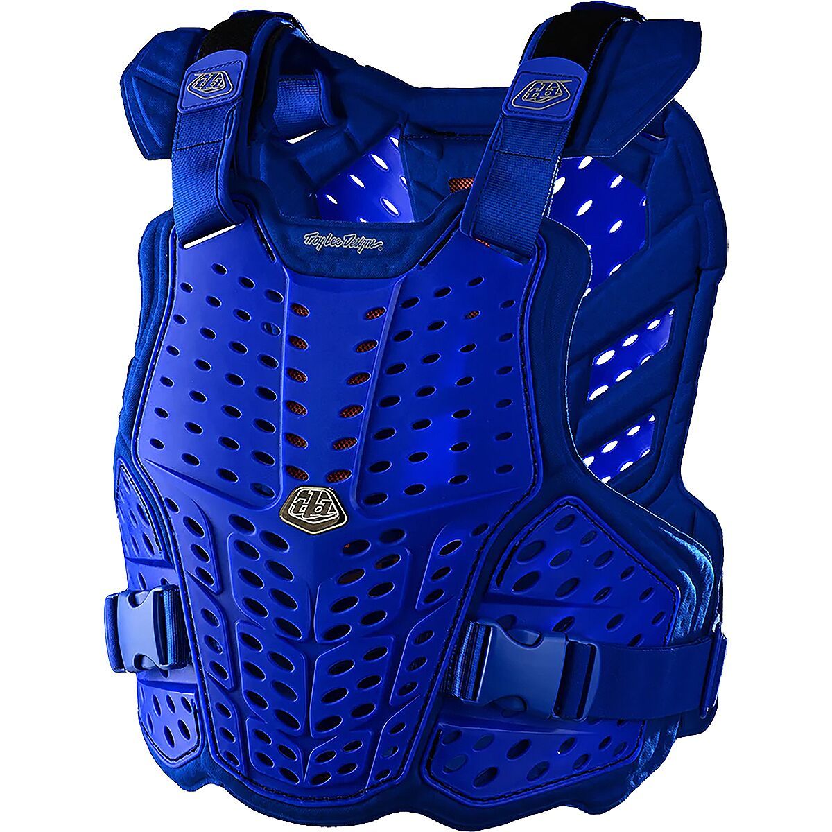 Image of Troy Lee Designs Rockfight Chest Protector Blue, Youth