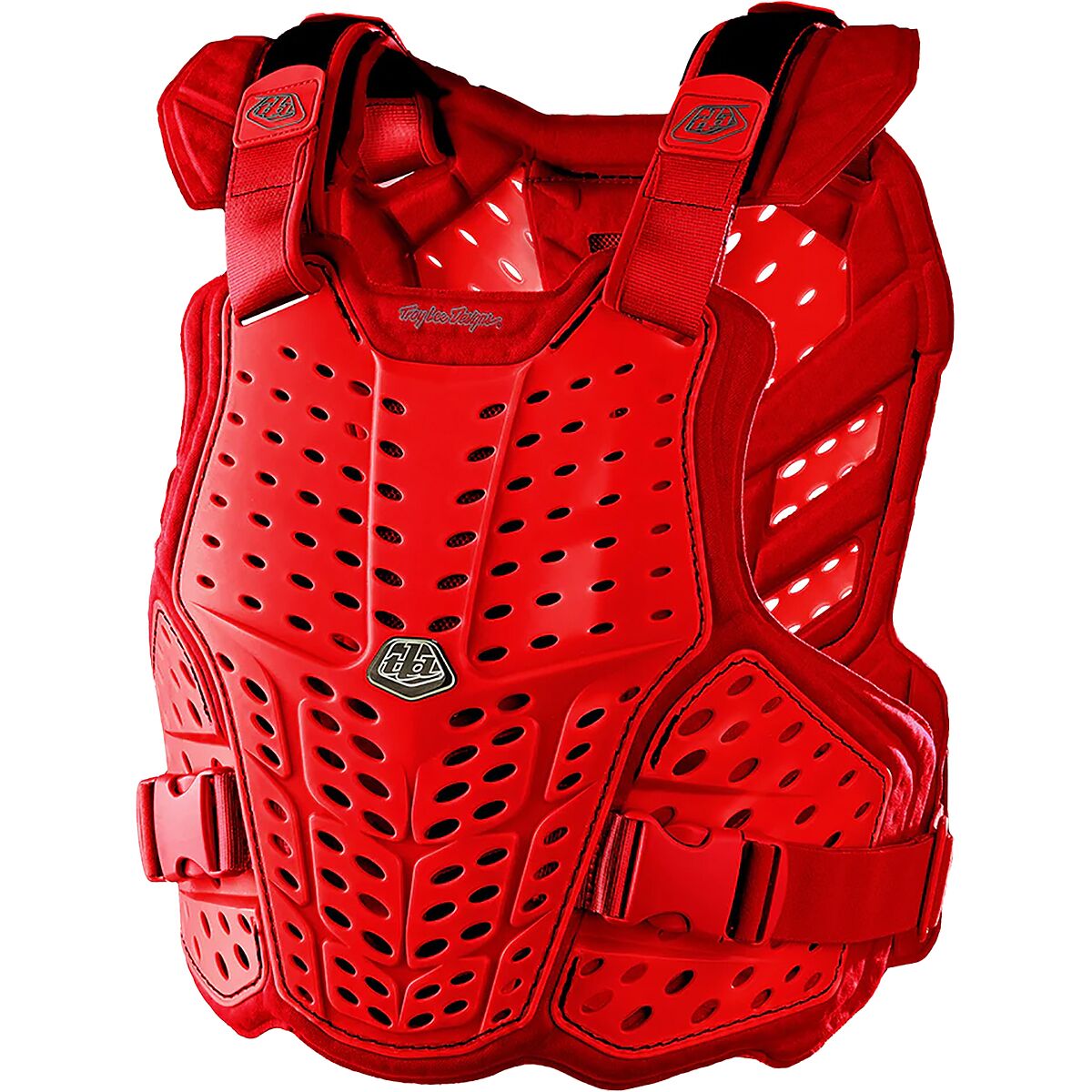 Image of Troy Lee Designs Rockfight Chest Protector Red, Youth