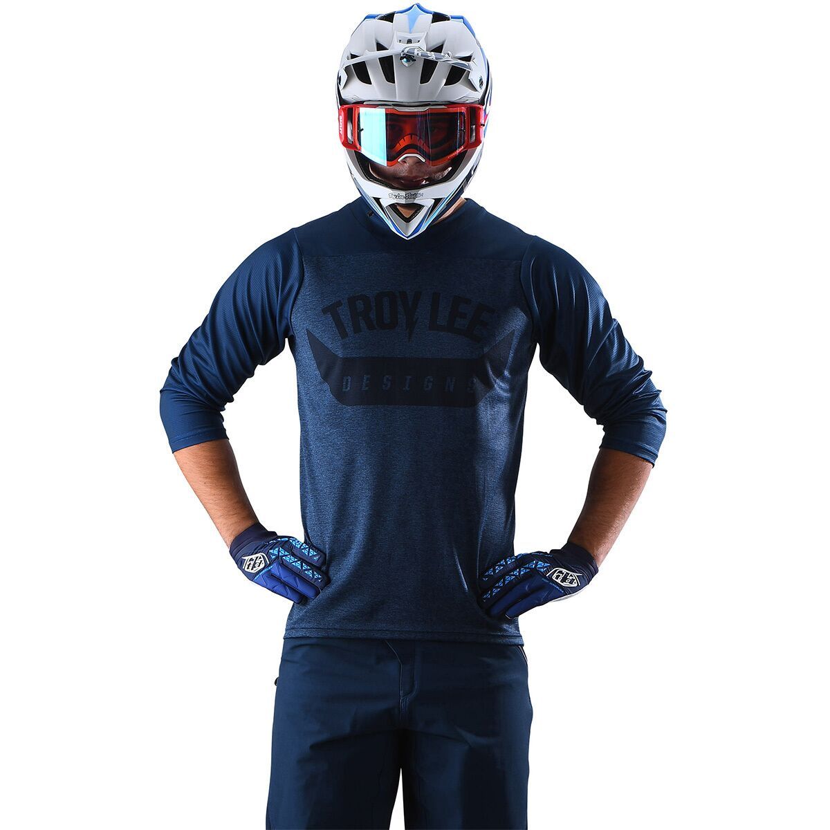 Troy Lee Designs Ruckus Jersey - Men's Arc Slate Blue, XXL