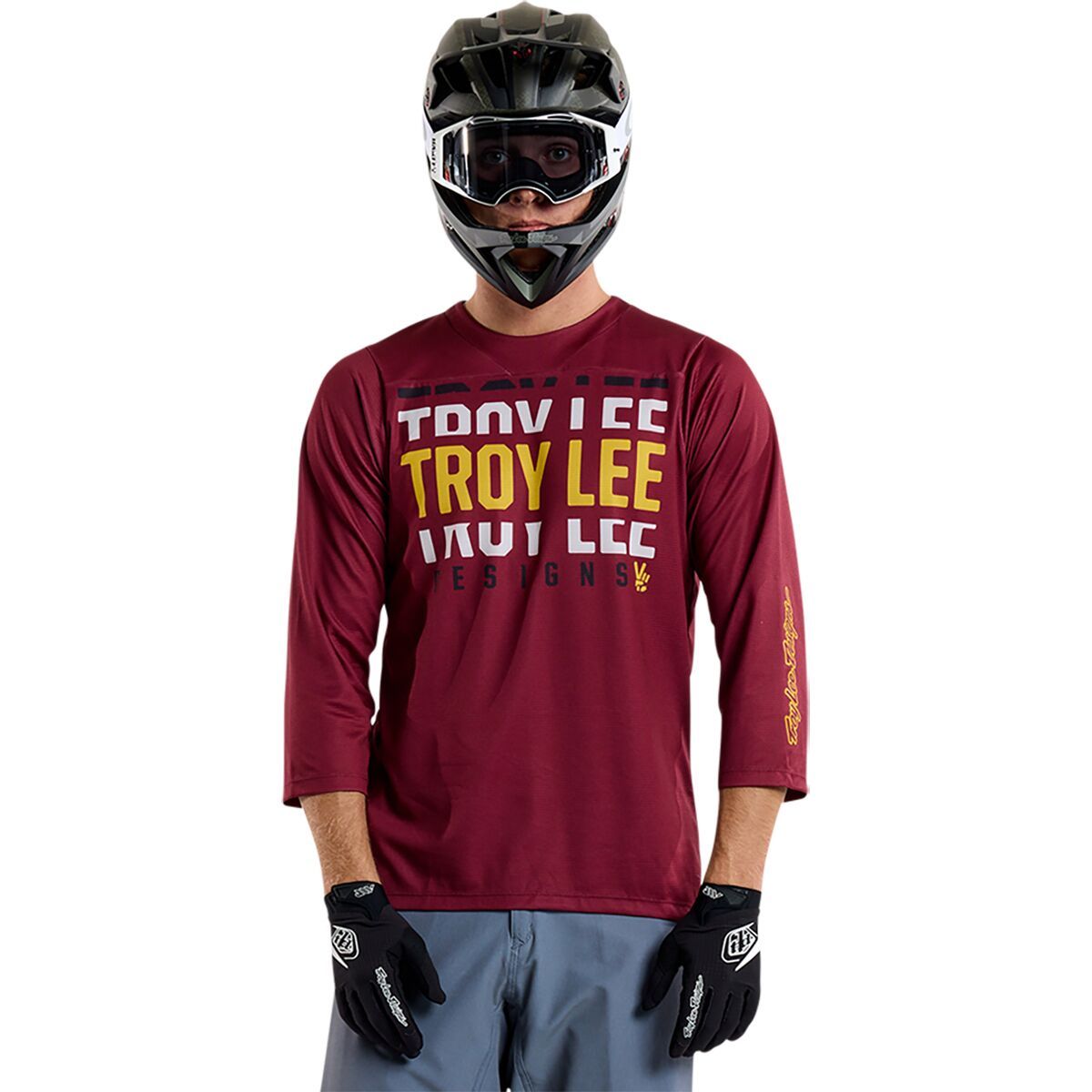 Image of Troy Lee Designs Ruckus Jersey - Men's Spun Oxblood, M