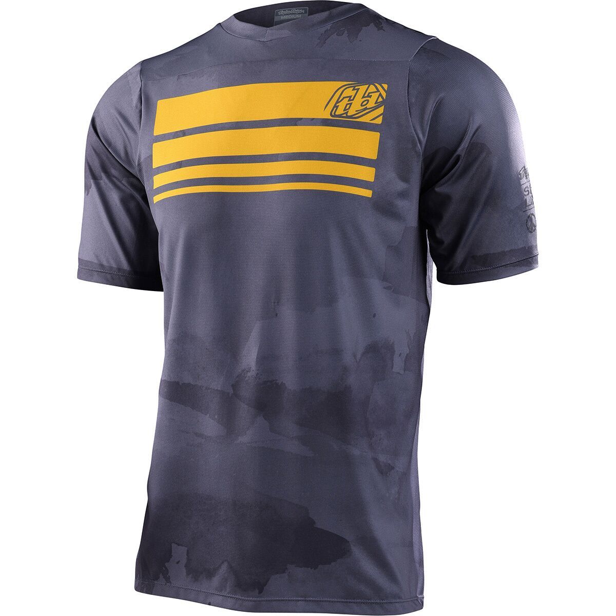 Troy Lee Designs Skyline Short-Sleeve Jersey - Men's Blocks Charcoal, S