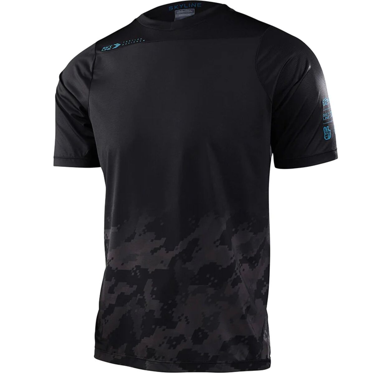 Troy Lee Designs Skyline Short-Sleeve Jersey - Men's Digi Black, M