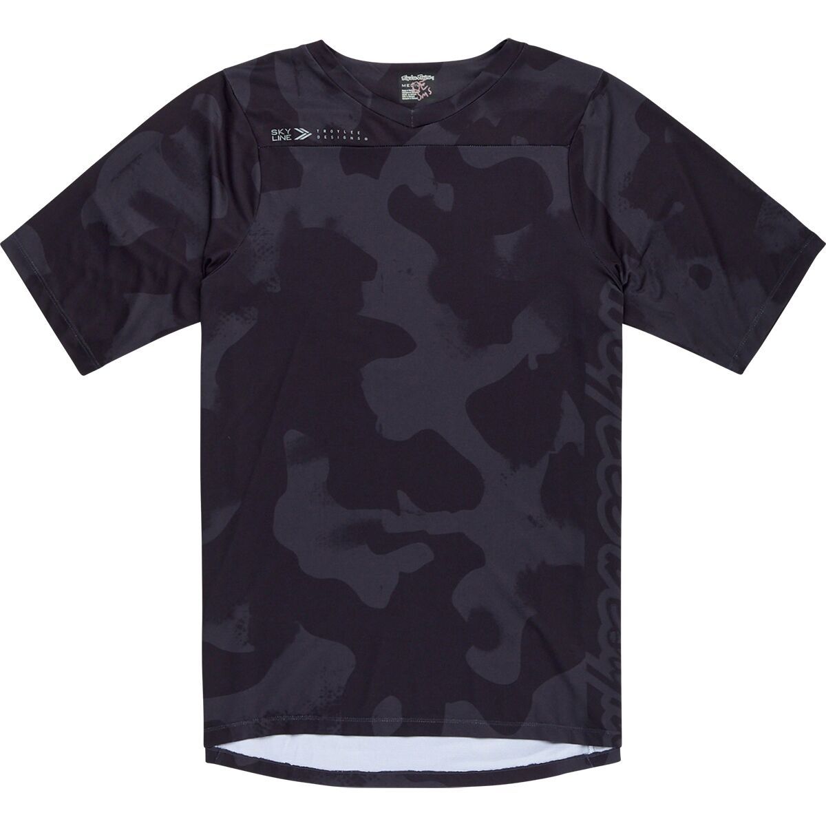Image of Troy Lee Designs Skyline Short-Sleeve Jersey - Men's Scrubland Black, S