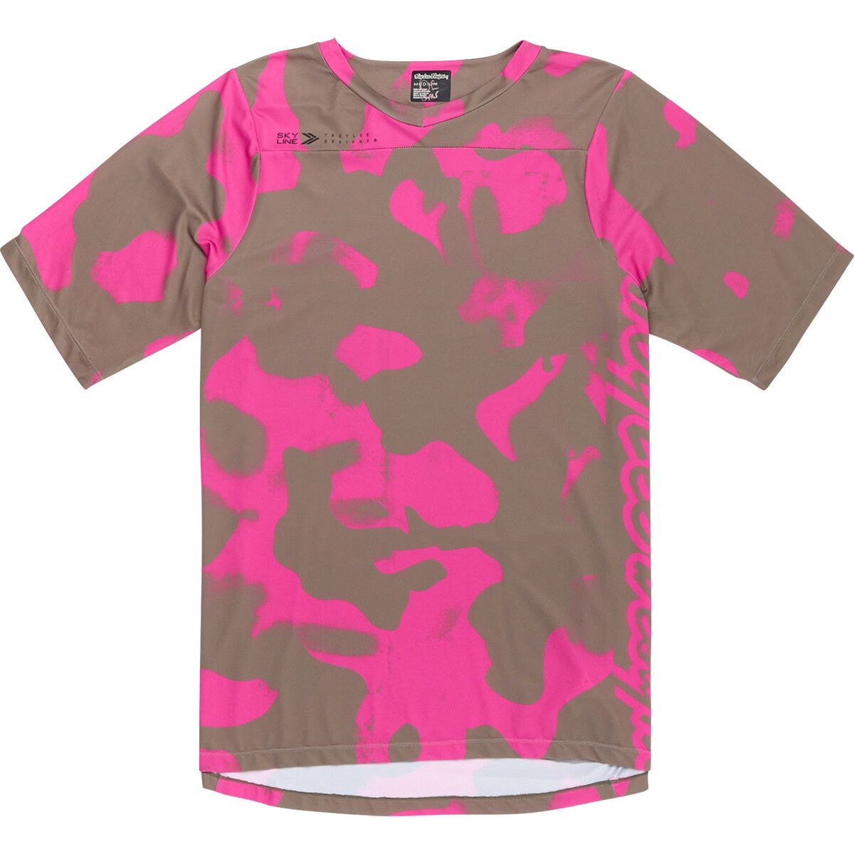 Image of Troy Lee Designs Skyline Short-Sleeve Jersey - Men's Scrubland Olive, M