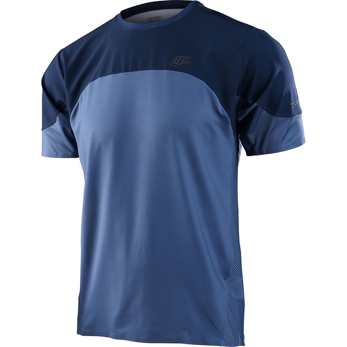 Troy Lee Designs Drift Short-Sleeve Jersey - Men's Blue Mirage, XXL