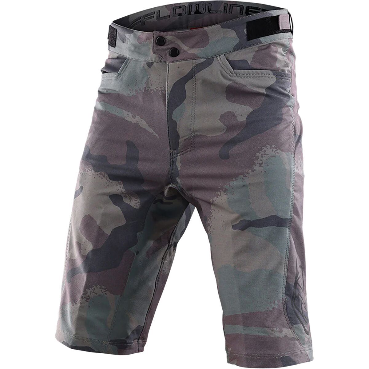 Troy Lee Designs Flowline Shifty Short Shell - Men's Woodland, 34