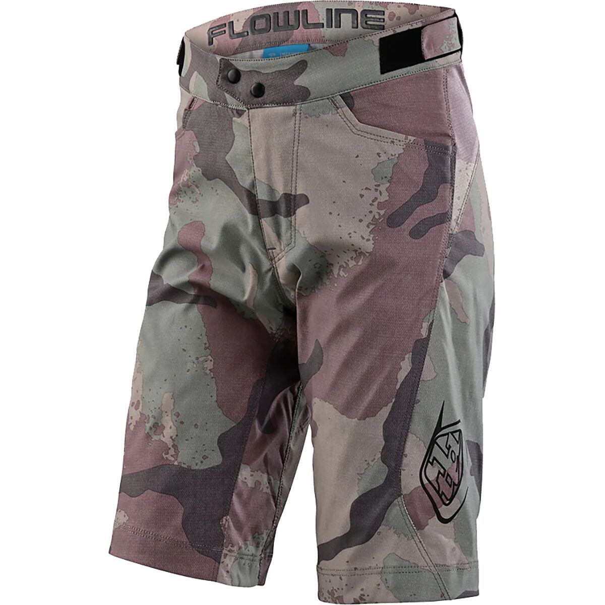 Troy Lee Designs Flowline Short Shell - Boys' Woodland, 22
