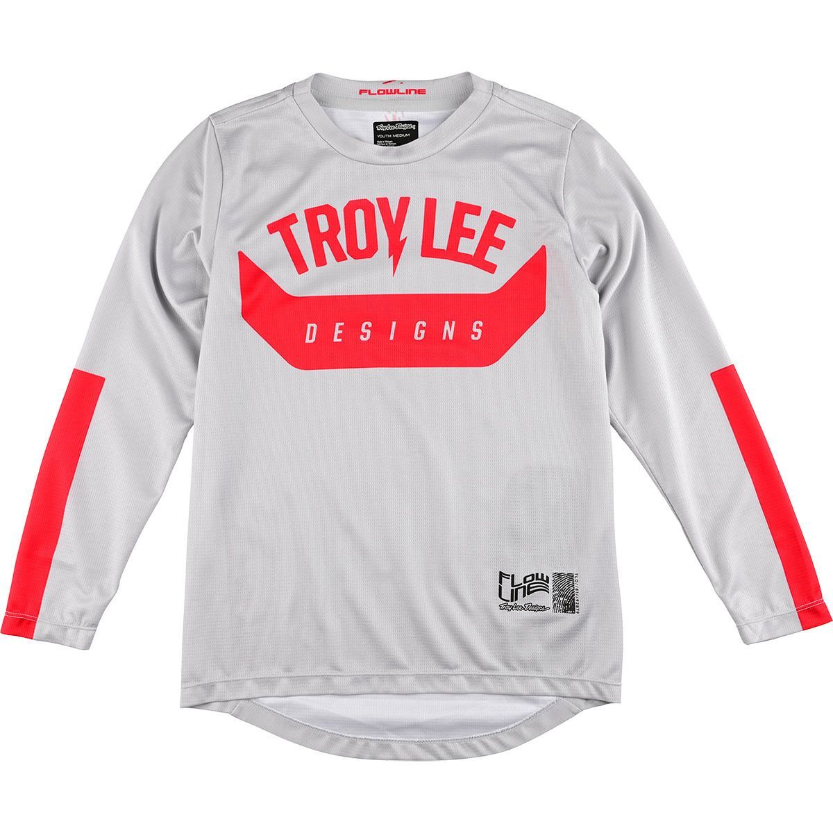 Troy Lee Designs Flowline Long-Sleeve Jersey - Boys' Aircore Mist, L