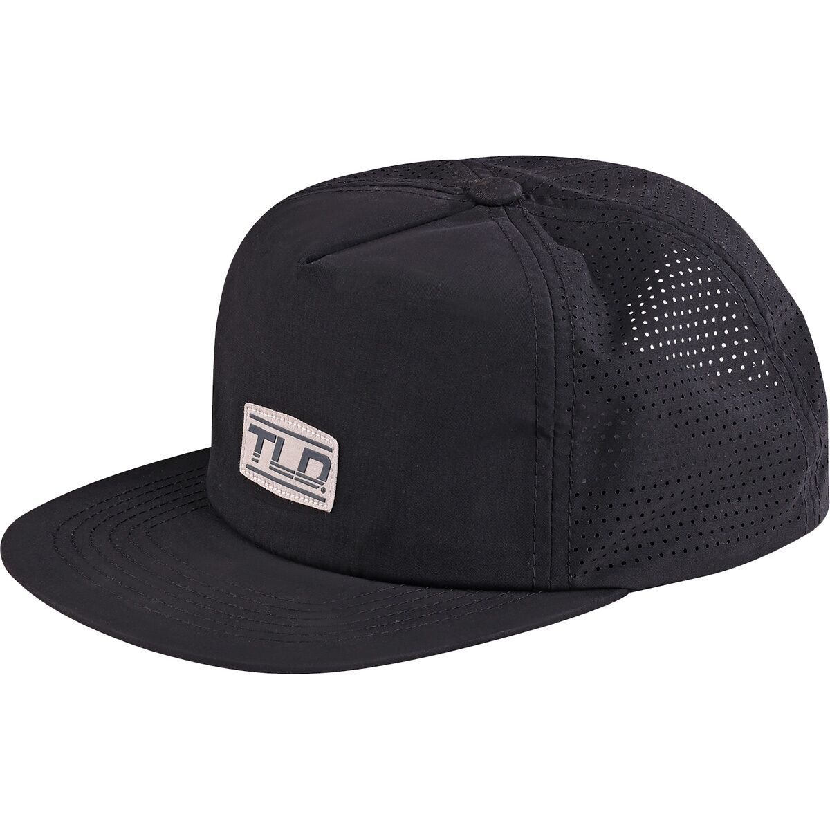 Troy Lee Designs Unstructured Snapback Hat Speed Logo Carbon, One Size