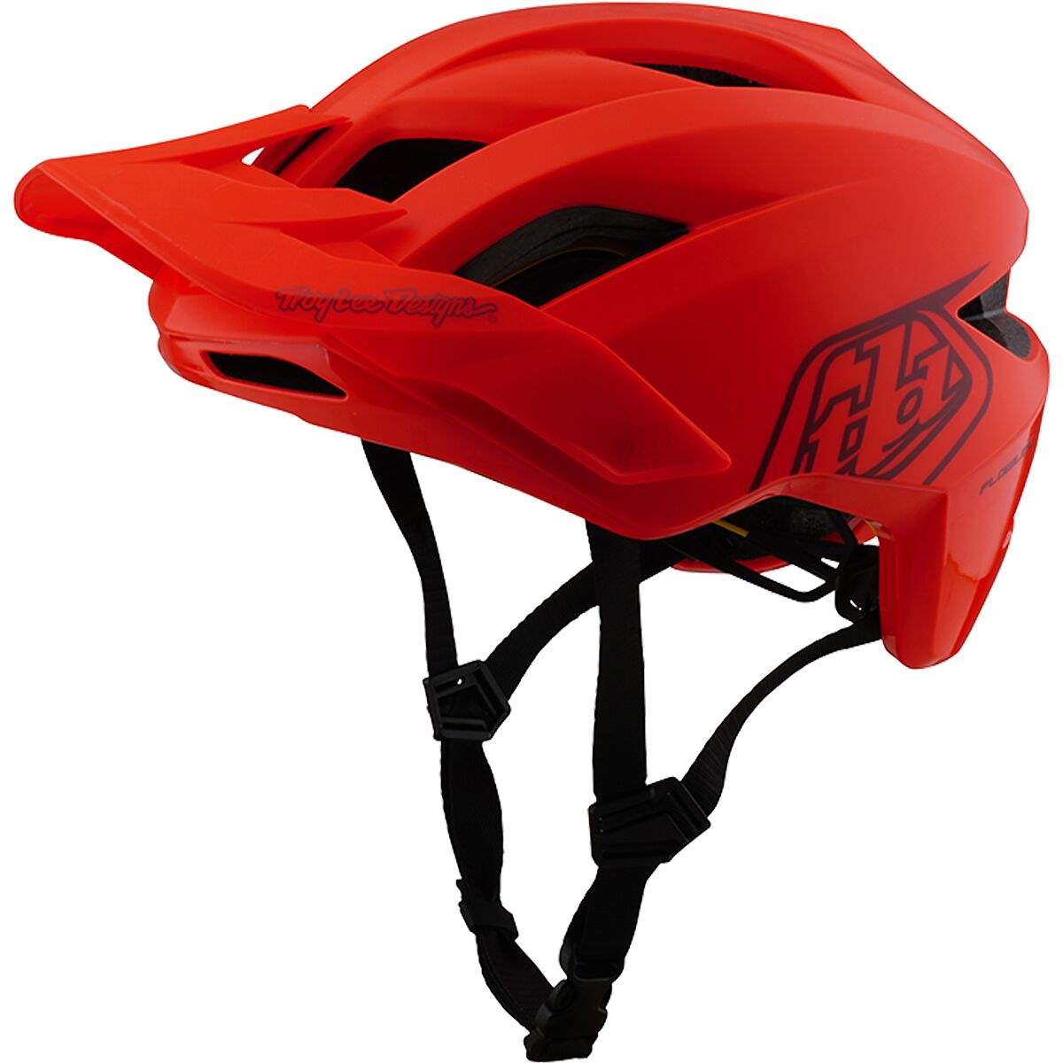Image of Troy Lee Designs Flowline Mips Helmet Point Infra Red, XS/S