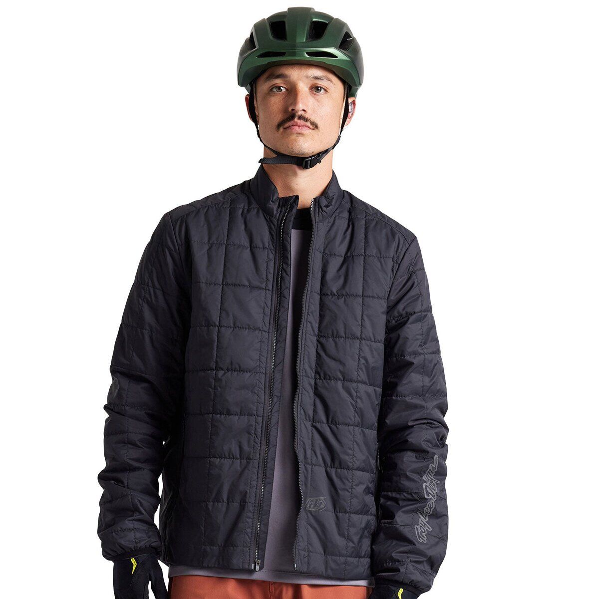 Image of Troy Lee Designs Crestline Jacket - Men's Carbon, M